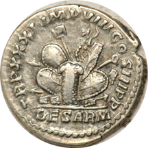 Ancient - Roman Empire - Five Denarius.