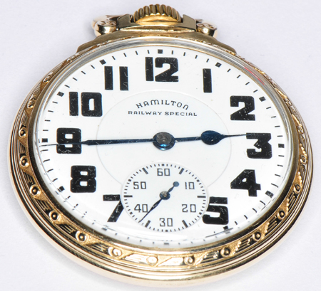 Gold Filled Hamilton Pocket Watch