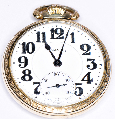 Gold Filled Illinois Pocket Watch