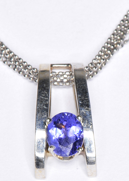 14K Colored Gemstone Necklaces