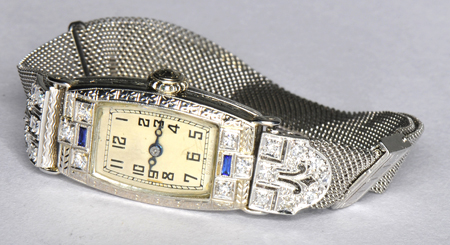 18K Ladies Diamond Wrist Watch