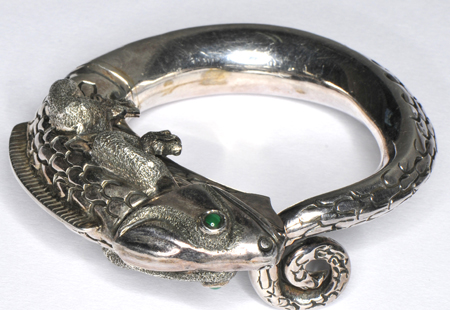 950 Silver Lizard Bracelet