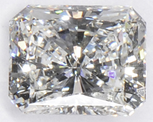 GIA 2.13 ct. Cut-Corner Rectangular Modified Brilliant Diamond