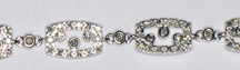 	14K White Gold Diamond Bracelet