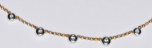 14K Two Tone Necklace