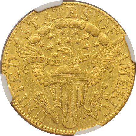 1807 Heraldic Eagle. NGC XF details/damaged.