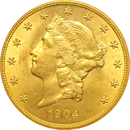 1904 PCGS MS-61 (green label).