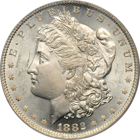 1882-O PCGS MS-65.