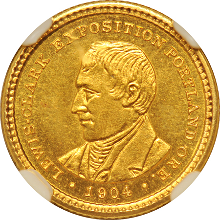 1904 Lewis & Clark. NGC MS-64.