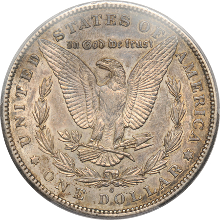 1895-S PCGS AU-50.