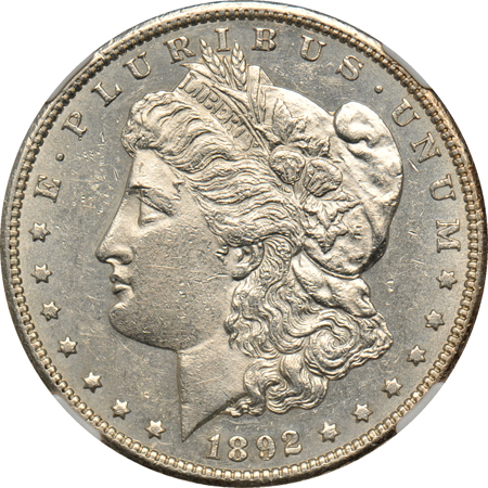 1892-CC NGC AU-55.