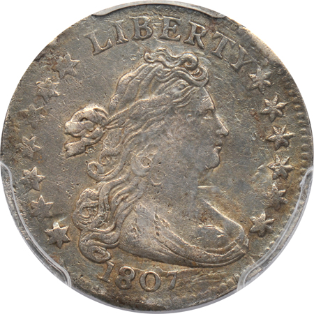 1807 PCGS XF details/damage.