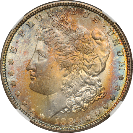 1884 (VAM-2A, Hot-50) NGC MS-65.