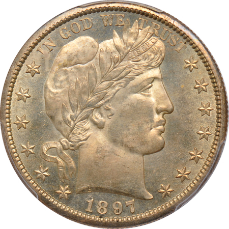 1897-S PCGS MS-64 CAC.