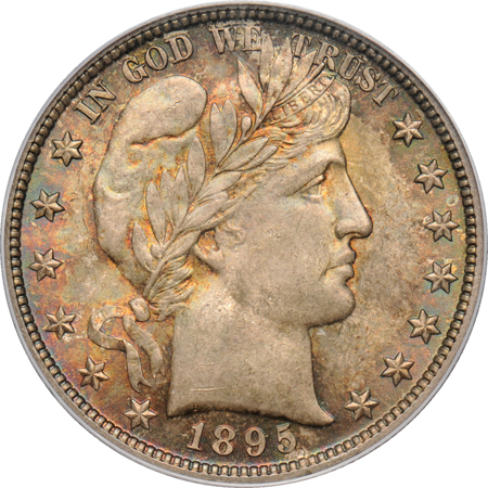 1895 PCGS MS-65 CAC.