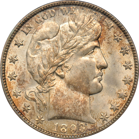 1893-O PCGS MS-64.