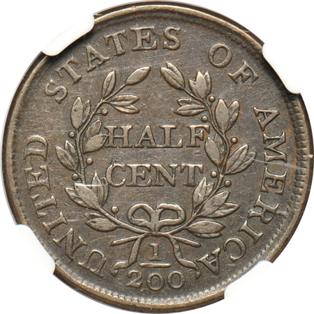 1804 Spiked Chin (C-8) NGC XF-40.