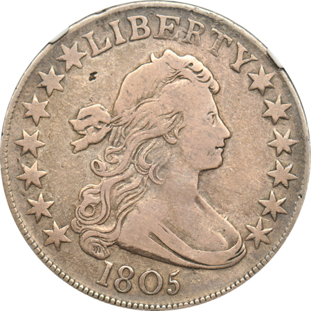 1805 (O-111) NGC VF-25.