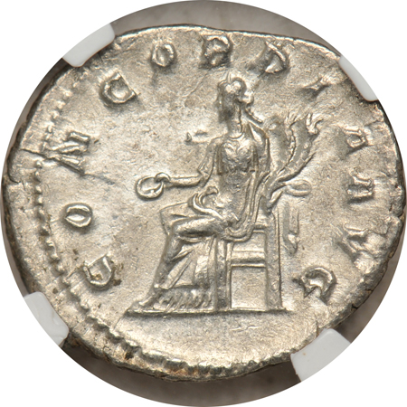 Ancient - Roman Empire - Seven different Gordian Double-Denarii, all NGC.