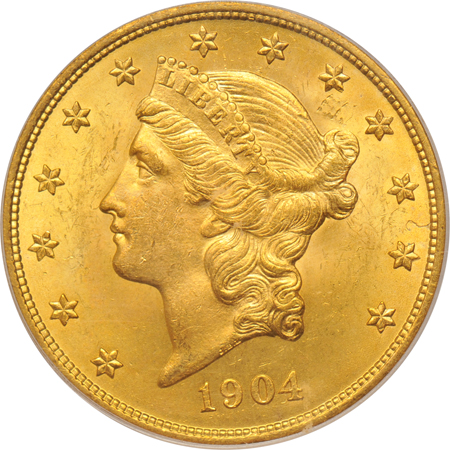 Two 1904 PCGS MS-64.