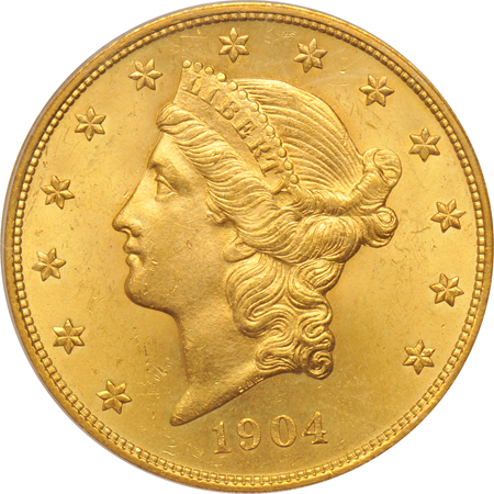 Two 1904 PCGS MS-64.