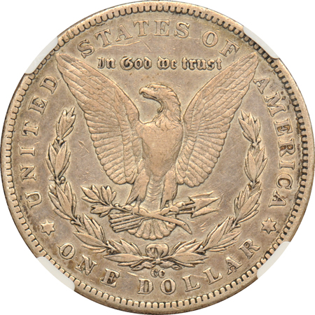 1889-CC NGC VF-30.