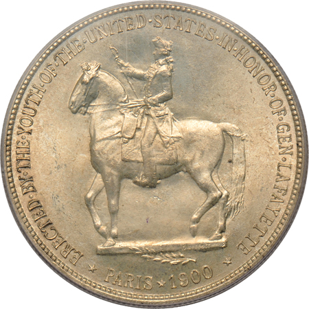 1900 Lafayette Dollar. PCGS MS-65.