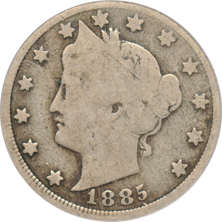 1885 PCGS GD-4.