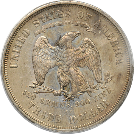 1873-CC PCGS AU details/streaks removed.