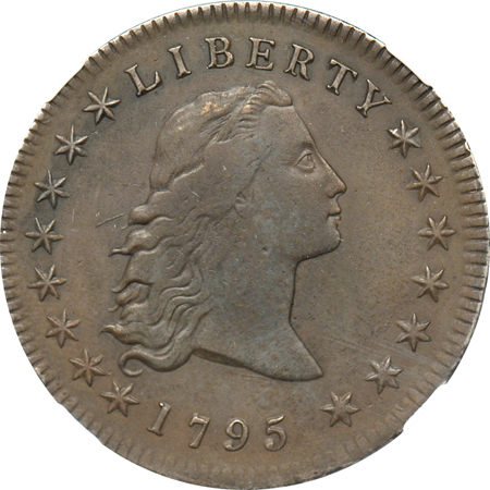 1795 3 Leaves (B-5, BB-27) NGC XF details/repaired.