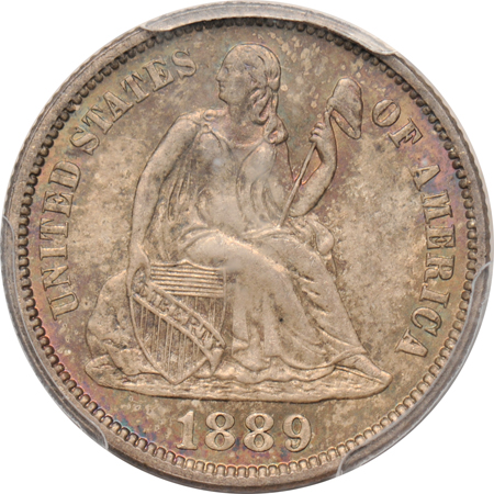 1889 PCGS MS-66.