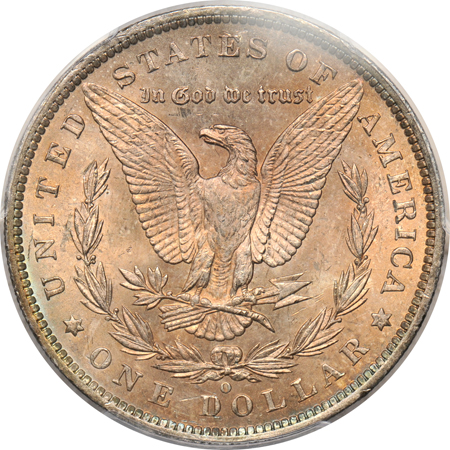 1885-O PCGS MS-65.