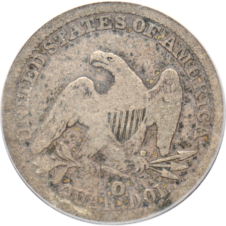 1854-O Arrows, Huge O PCGS GD-6.