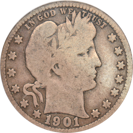 1901-S PCGS VG-8 CAC.