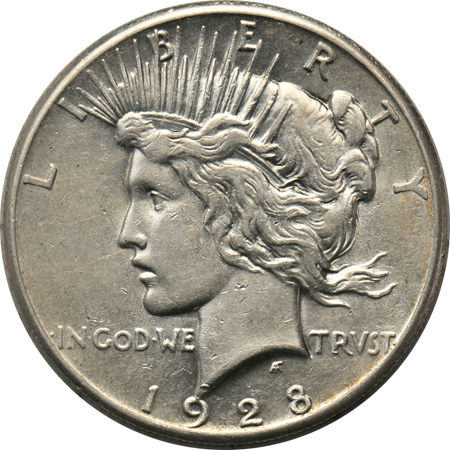 Complete collection of Peace dollars in a Dansco 9446 album