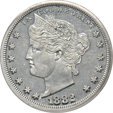 Judd-1689: 1882 Nickel (R.7+), PCGS PF-64.