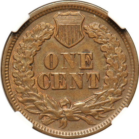 1866, 1873 Open 3, and 1886 Ty 2, all NGC AU-58 BN.