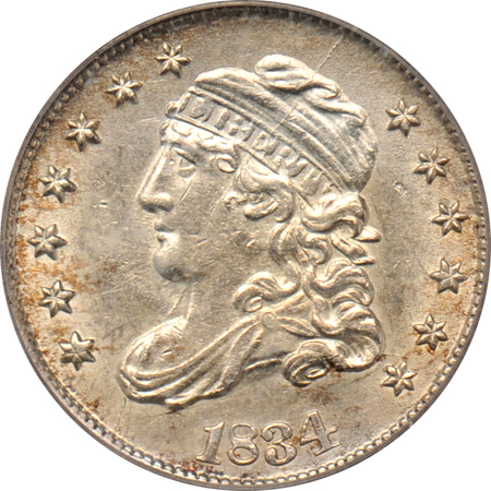 1834 (LM-4) PCGS Genuine, code 92.