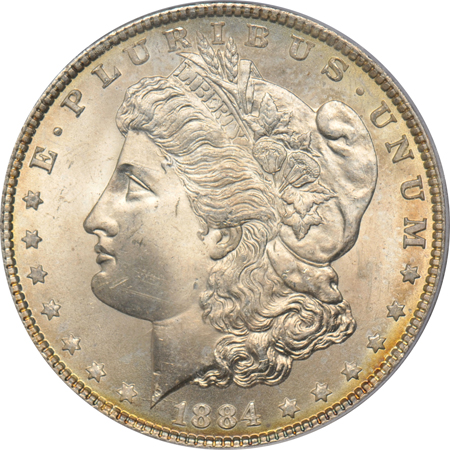 1884 PCGS MS-65.