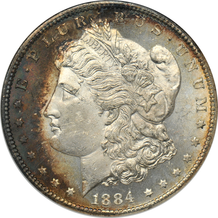 1882-CC ANACS MS-63, and an 1884-CC ANACS MS-63 PL.