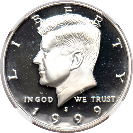 Collection of Silver Proof Kennedy half-dollars, 1992-s through 2011-S, all NGC PF-69 ULTRA CAMEO.