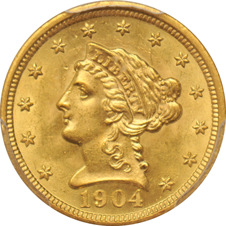 1904 PCGS MS-63+.