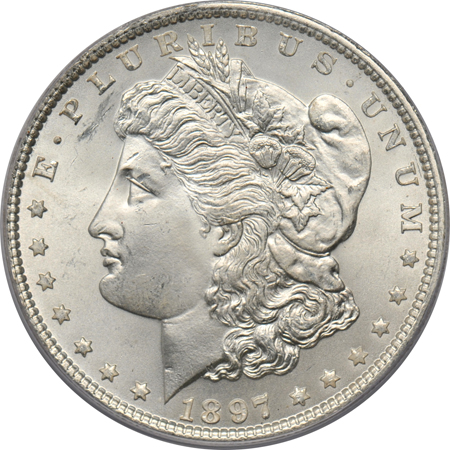 1897 PCGS MS-66.