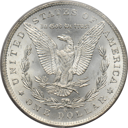 1885-O PCGS MS-67.