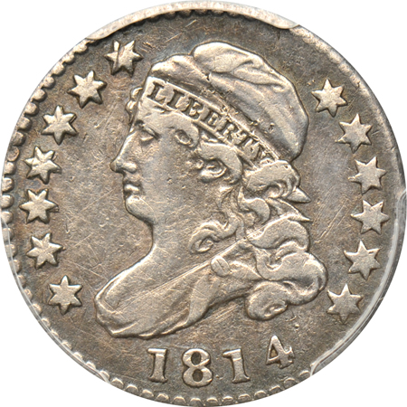 1814 (JR-4) PCGS VF-35.