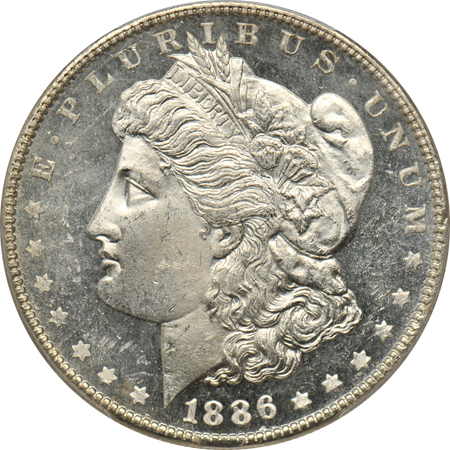 1886 PCGS MS-64DMPL.