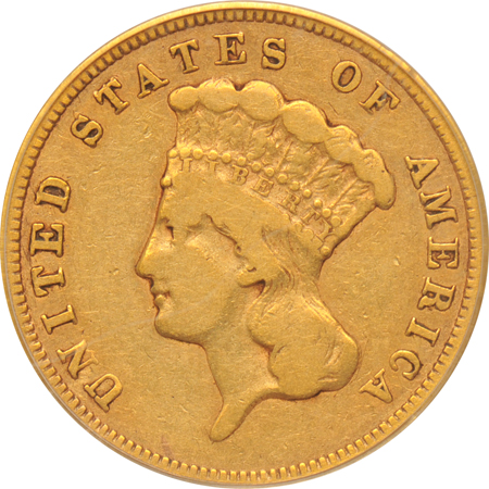 1860-S PCGS VF-20.