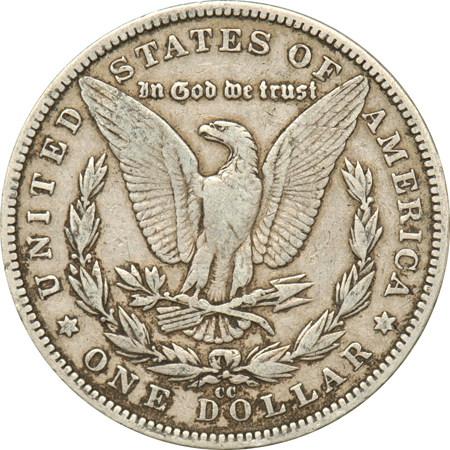 Nearly complete collection of Morgan silver dollars 1890-O through 1921, in a Dansco 7179 album.