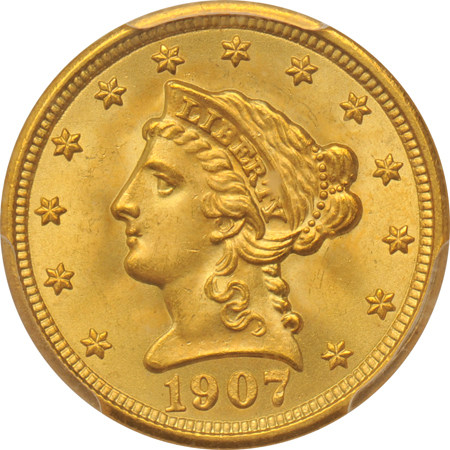 1907 PCGS MS-67.