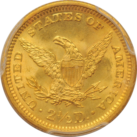 1873 Open 3 PCGS MS-63.